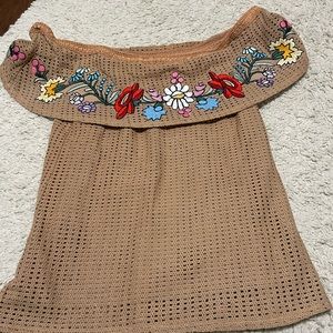 Judith March Off the Shoulder Top